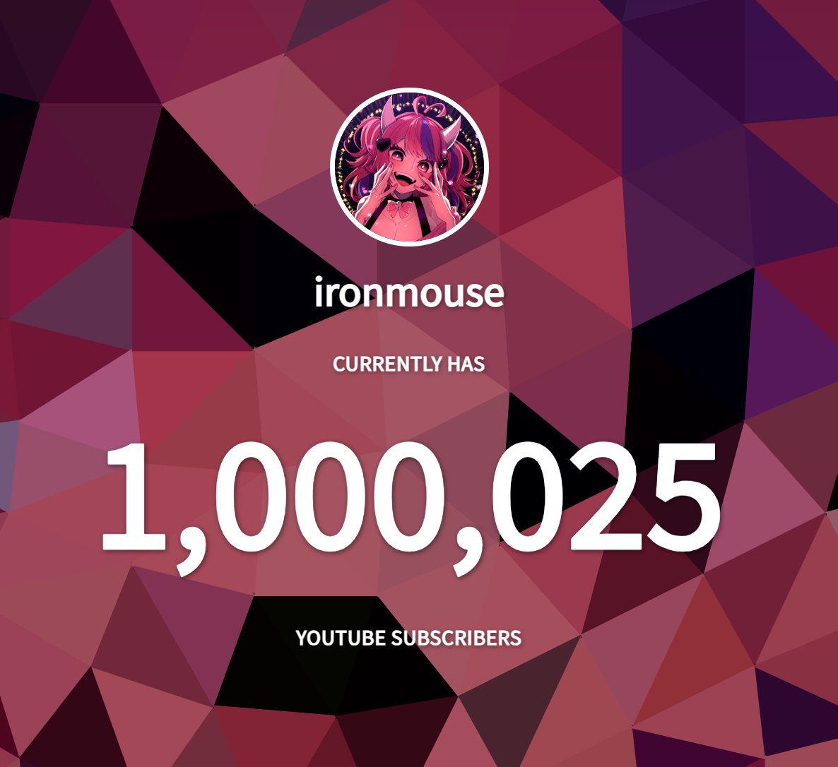 ironmouse's tweet image. Every day is like a dream. Thank you all so much for the incredible love and support you have shown me as we go on this journey. I will continue to work hard so that we can keep on making more incredible memories together. I LOVE YOU GUYS THANK YOU!