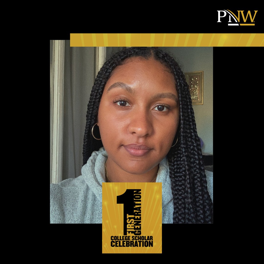 PurdueNorthwest's tweet image. Being a first-generation student means being a role model to others, just ask Leanna Steverson! Thank you for paving the way for others Leanna. #PowerOnward #FirstGenCelebration