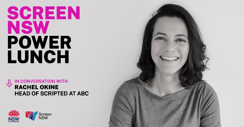 ScreenNSW's tweet photo. Join us for Screen NSW Power Lunch - a monthly webinar series to help demystify market partners and support mid-level creatives and producers to feel more confident in creating and pitching their projects.

#ScreenNSW #Webinar #FilmIndustry
