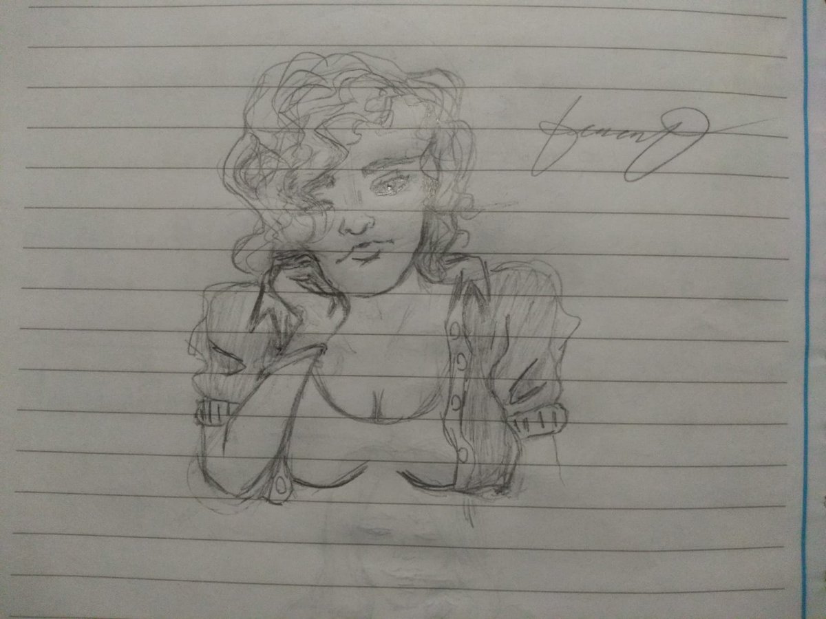 Ascels_1000's tweet photo. 🎨 A quick sketch of a girl to kick off the night. 🌙✏️ I know it's not perfect, but I can't quite put my finger on what's missing. Help me out by sharing your thoughts in the comments. Your feedback means the world! 🤔💬 #ArtisticJourney #FeedbackWelcome https://t.co/FA9KCvf8fW
