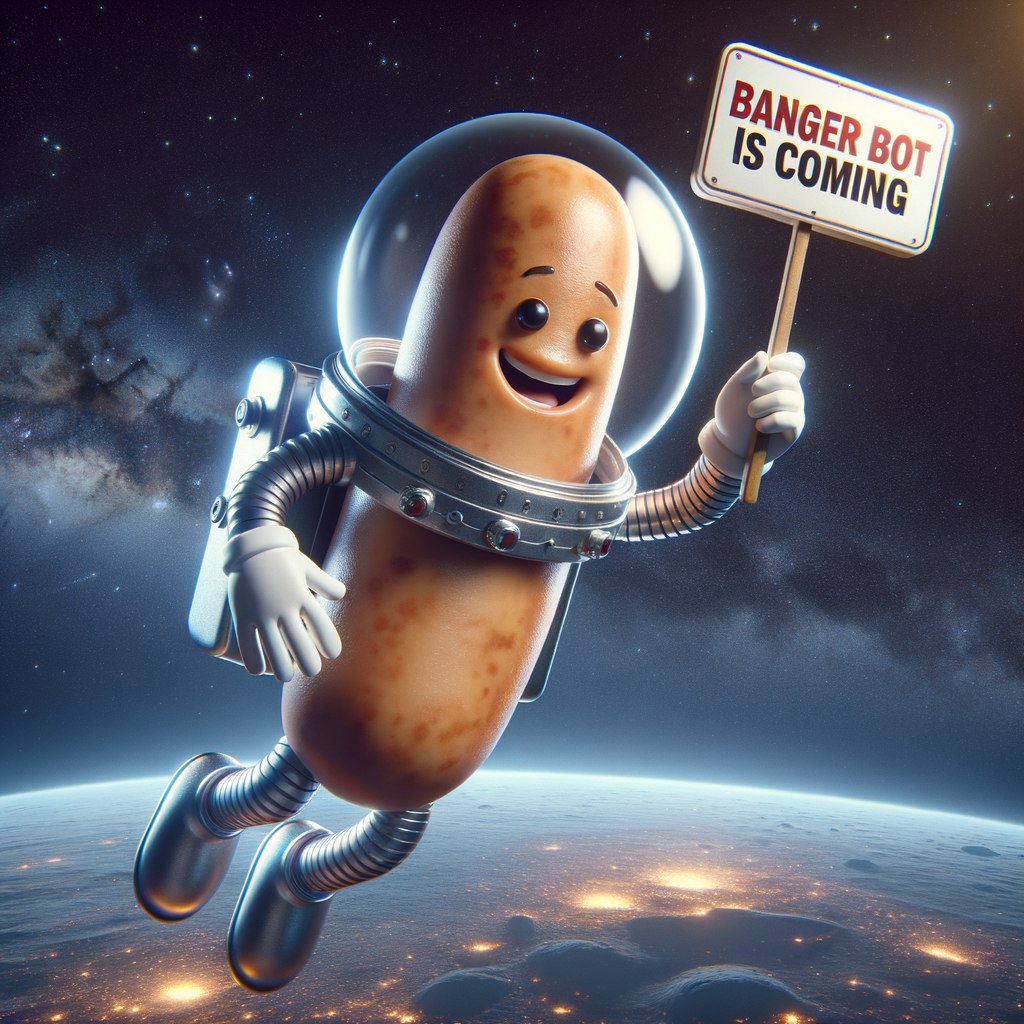 itsabanger_erc's tweet photo. Coming to a $BANGER near you! Real Soon 🌭🤖
Join us in the #BangerHangar for tonight's events!
https://t.co/D7NzCiQy1L https://t.co/kPeBhnhbsb