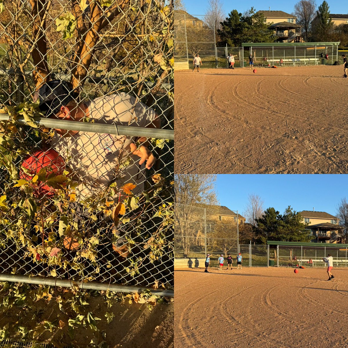 NE_Prime2031's tweet image. What do you do when it’s 70 degrees in November?

Long toss, ground balls, BP, &amp;amp; Father vs Son Kickball!! ⚾️ ☄️ Don’t ask us who won….🤦🏻‍♂️

Oh…can’t forget the boys lesson of taking care of our fields when we are done!!