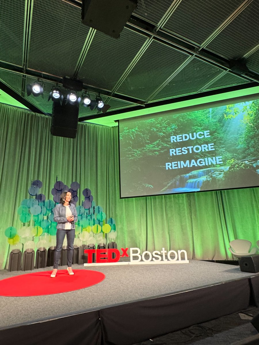 Day 2 is a wrap at #TEDxBoston: We covered climate urgency with breakthroughs in food science, agriculture, energy, mobility, and the crucial role of AI, hardware, and data. Let's build a sustainable future together! #PlanetaryStewardship23 🌍✨