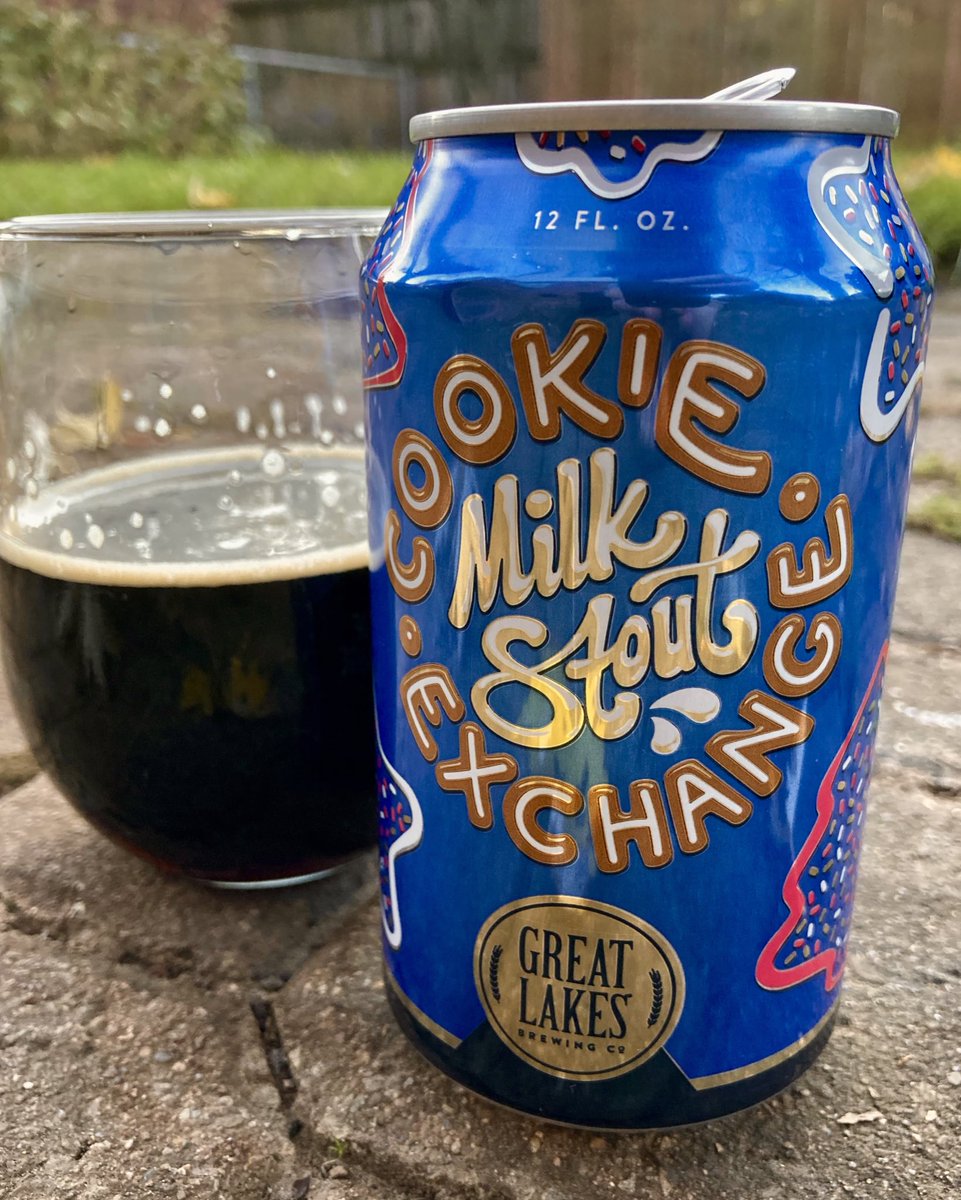 Might be my new favorite <a href="/GLBC_Cleveland/">Great Lakes Brewing Co.</a> beer! They absolutely nailed the dessert milk stout flavor with this one!