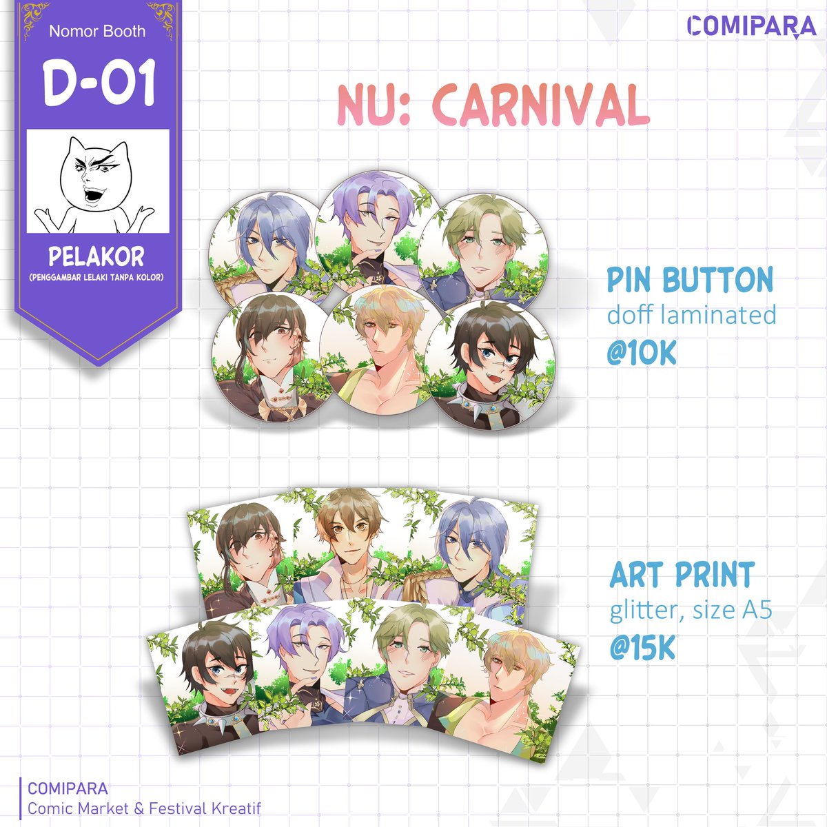 onchan00_cpk's tweet image. Available di Comic Paradise Jogja 
D-01 (day1&amp;amp;2) 

#ComicParadise #NCT #Plave #MRS #NUcarnival