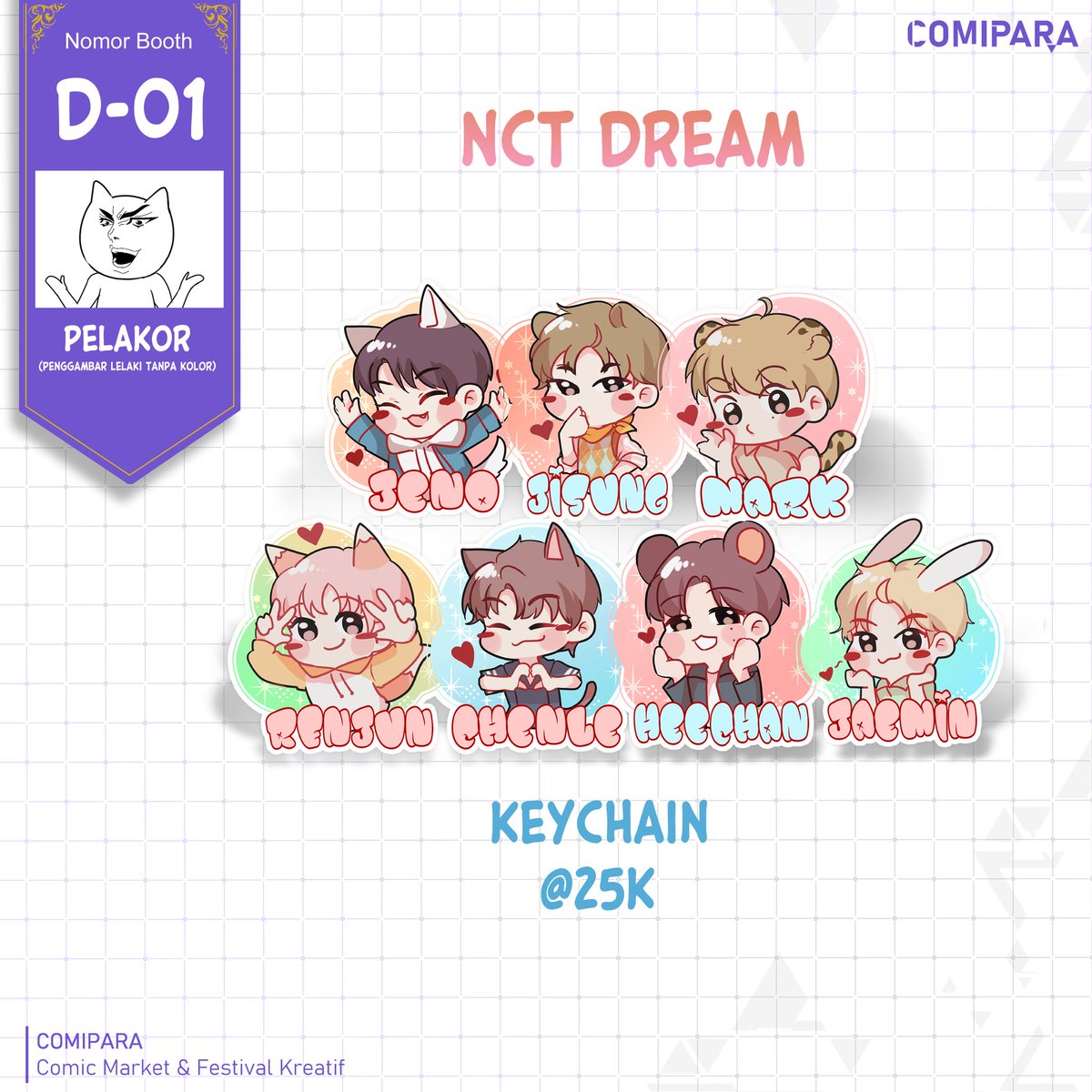 onchan00_cpk's tweet image. Available di Comic Paradise Jogja 
D-01 (day1&amp;amp;2) 

#ComicParadise #NCT #Plave #MRS #NUcarnival