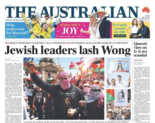 MichaelWestBiz's tweet photo. Penny Wong getting smashed by Rupert Murdoch's genocide apologists for doing the right thing
#ceasefire 

This is why politicians etc are so cowed #auspol 
#murdoch warmongers https://t.co/H8lxbTRDT7