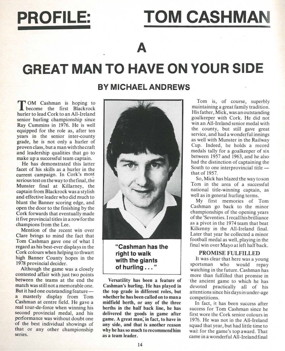 Cork Hurling History tweet media