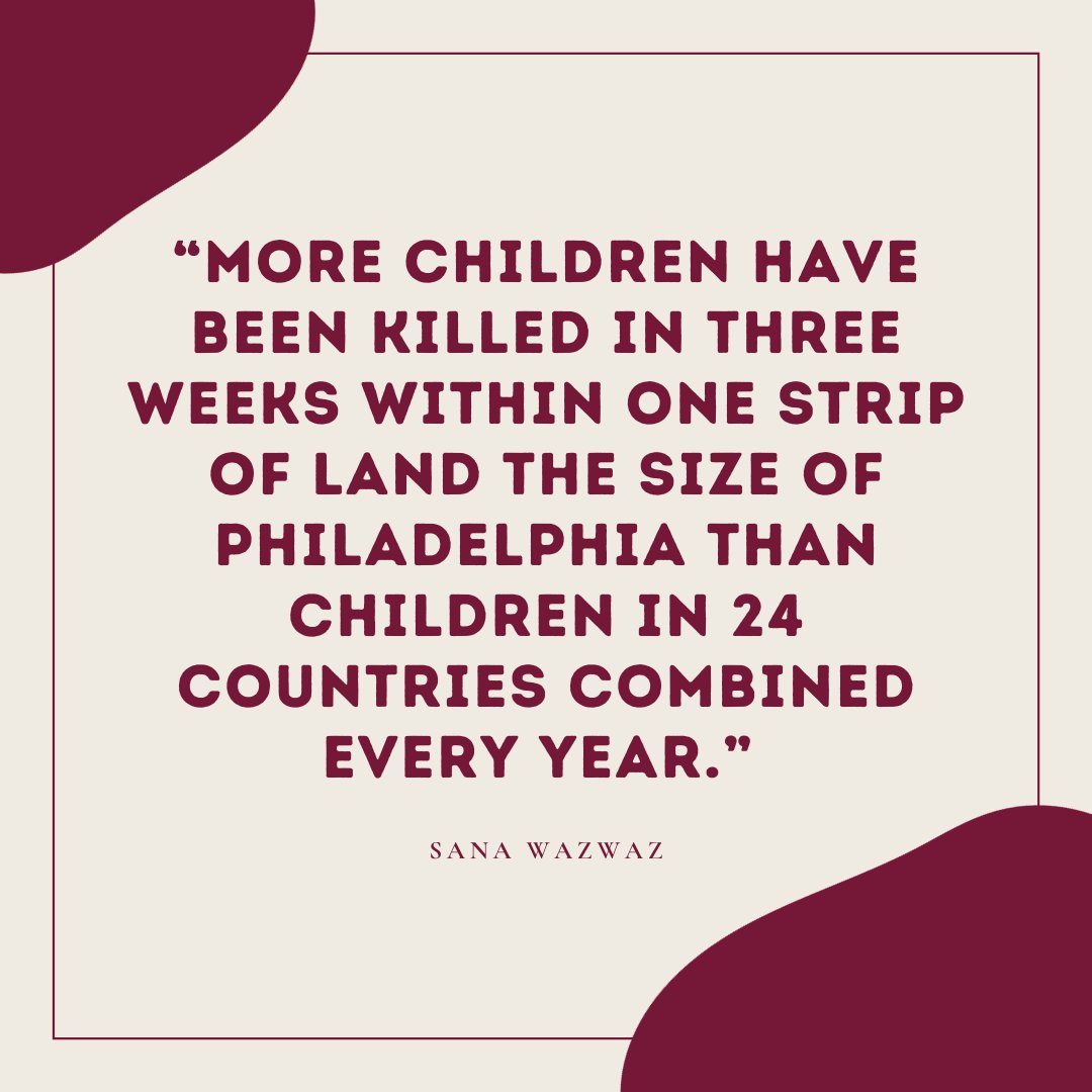 Article Title: Israel is Bombing Hospitals, It’s Not that Complicated

"Gazan child Amira Shihab can never come near an ice cream truck again except when she’s dead."

Read More: augsburgecho.com/2023/11/06/isr…