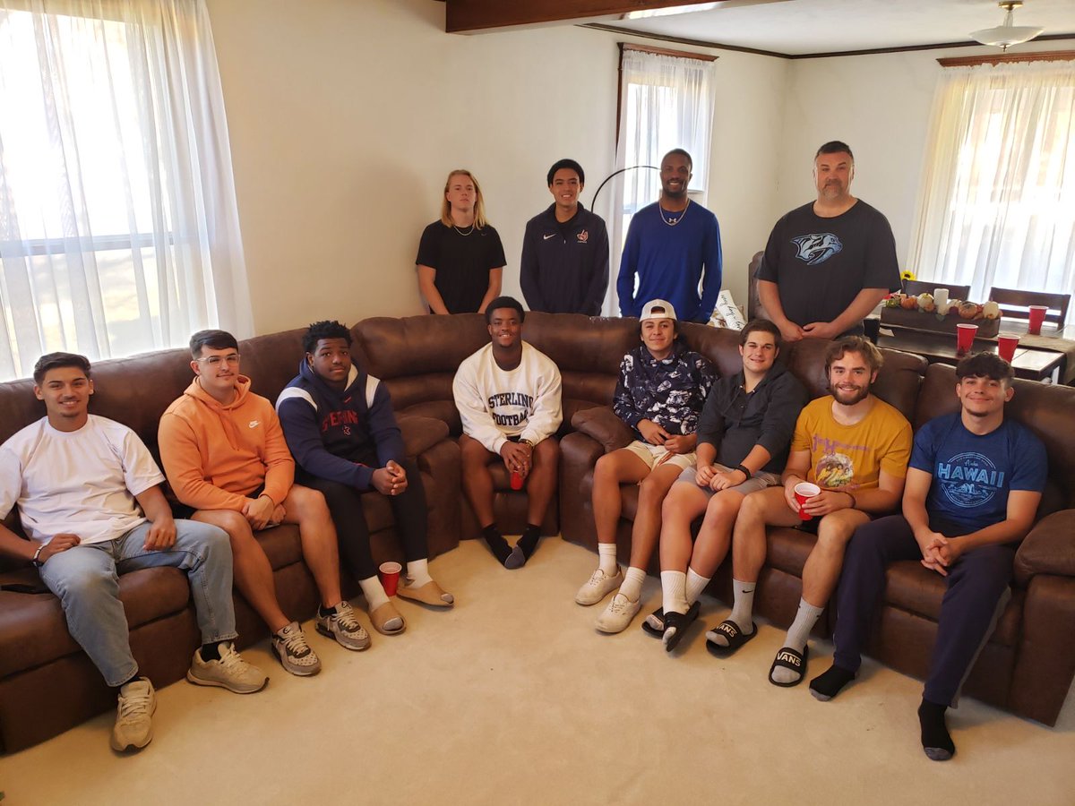 These young men are true Warriors and I'm proud to be apart of Sterling Football! Thank you guys for joining us throughout the season for food and Sunday football. @SCWarriorFB @SterlingCSports @CoachJackson623