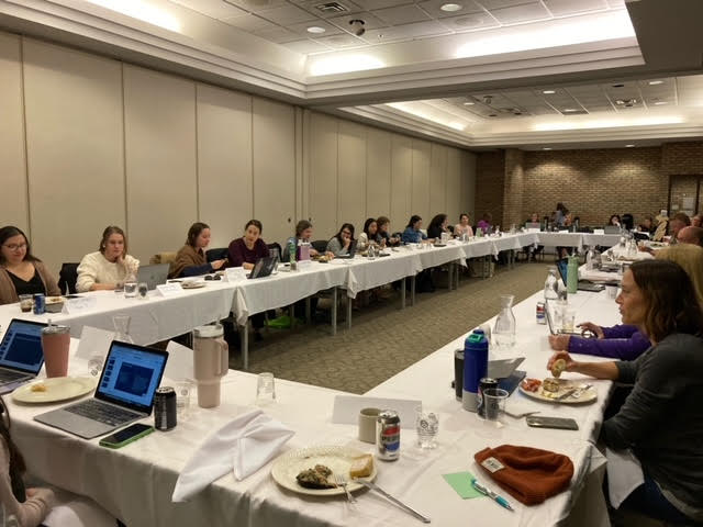 Your MASP board hard at work for the pre-conference board meeting. #MASPAdvocates