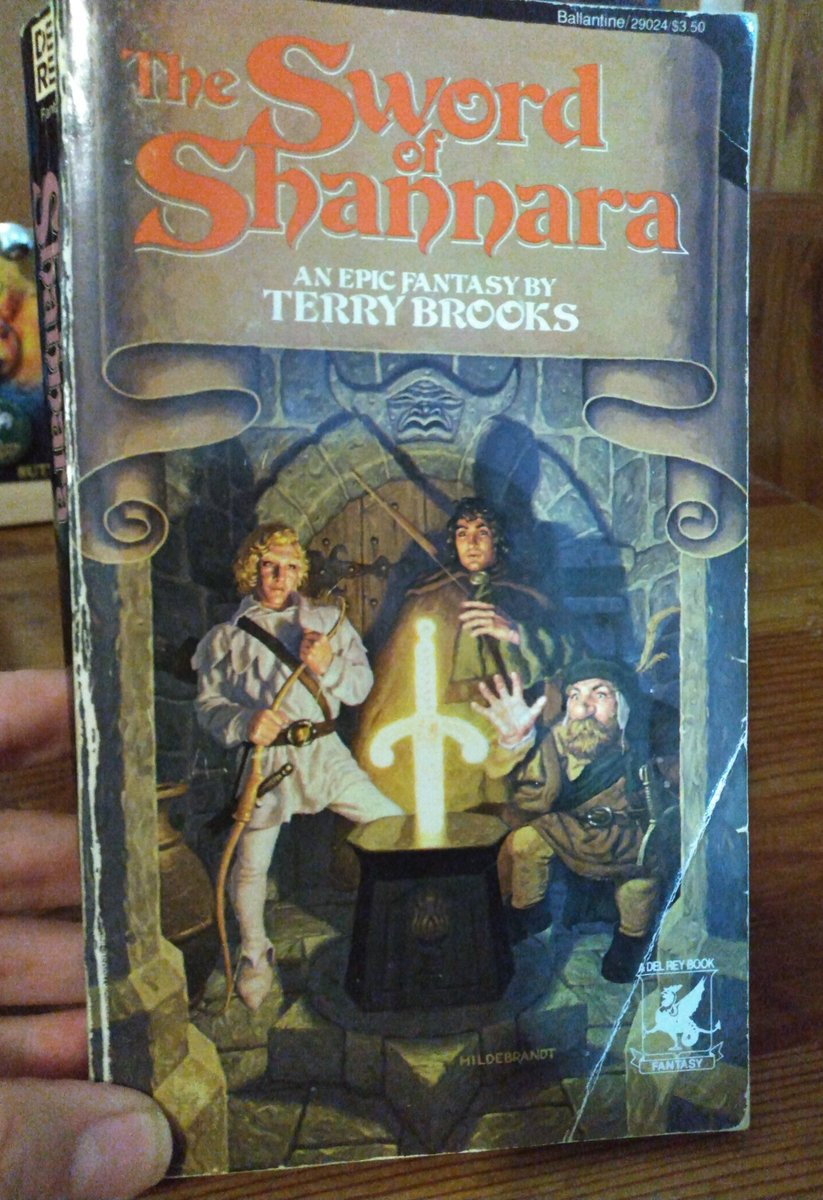 JenDragonRose's tweet photo. I was about 11 when I bought this book, and it was my first all night binge-read. I was fascinated by the artwork by the Brothers Hildebrandt. Can you ever love a book more than you did as a kid? https://t.co/G4Tin4TnnZ