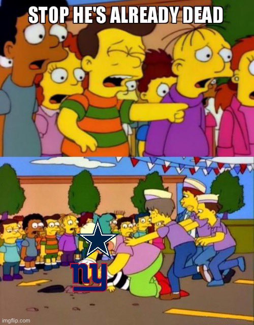 #nygvsdal #nygiants 82-7 in 7 quarters.