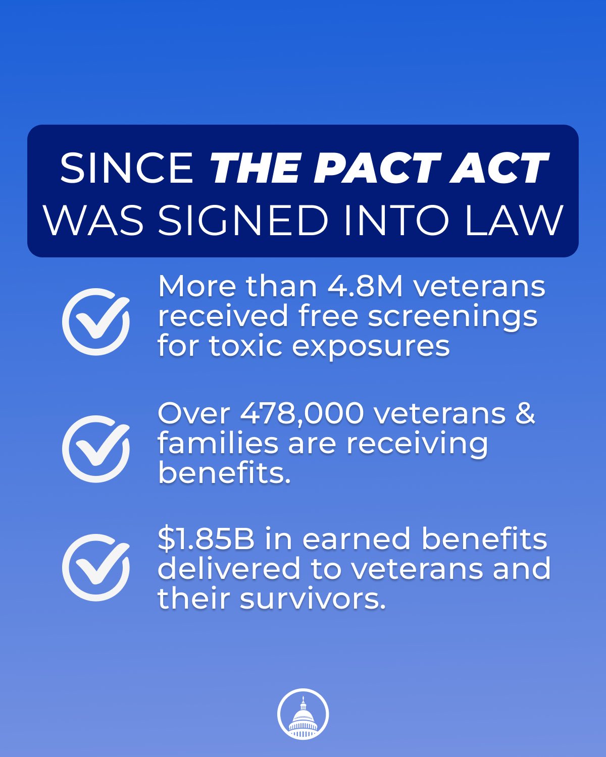 Pact Act Signed Into Law Online