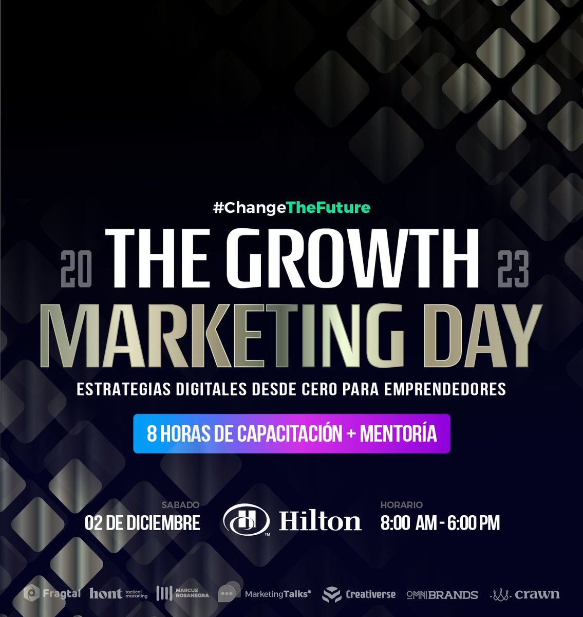 Pasaba a invitarte a un nuevo evento que realizaremos en el 𝗛𝗶𝗹𝘁𝗼𝗻 sobre 𝗚𝗿𝗼𝘄𝘁𝗵 𝗺𝗮𝗿𝗸𝗲𝘁𝗶𝗻𝗴  𝗲 𝗶𝗻𝘁𝗲𝗹𝗶𝗴𝗲𝗻𝗰𝗶𝗮 𝗮𝗿𝘁𝗶𝗳𝗶𝗰𝗶𝗮𝗹 𝗱𝗲𝘀𝗱𝗲 𝗰𝗲𝗿𝗼 𝗽𝗮𝗿𝗮 𝗲𝗺𝗽𝗿𝗲𝗻𝗱𝗲𝗱𝗼𝗿𝗲𝘀⁣ donde veremos temas cómo
📷 bit.ly/registroMarket…