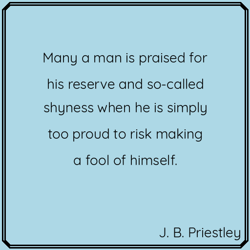 Words of wisdom. #JBPriestley