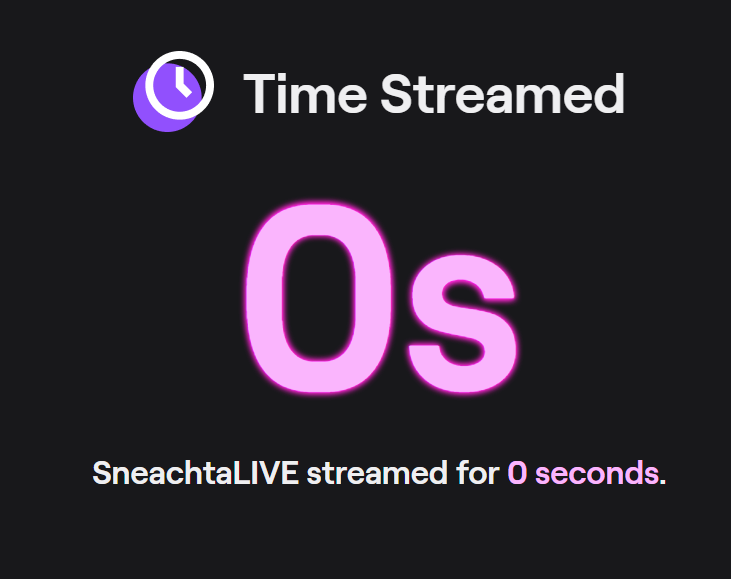 sneacht's tweet photo. damn twitch, fuck you too.
I've been rly tempted to stream the past while, just so fuckin busy with stuff lately, hopefully i can soon https://t.co/QQPRws2Wm1