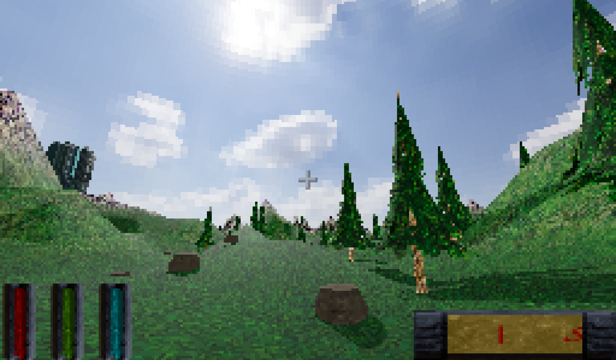 ShaderXStudios's tweet photo. A beautiful new screenshot of Wrath of The Raven God https://t.co/EsNai0HXjn