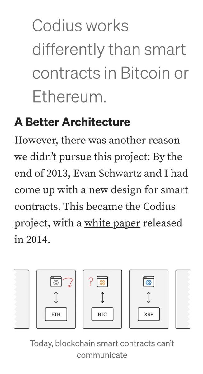 BKLYNHARDBALL's tweet photo. #CODIUS WILL RULE THEM ALL. codius can speak with every platform in crypto and outside.
#xrp #Crypto #r3 #XRPHolders #XRPArmy #XRPCommunity #XRPLedger #cryptocurrency https://t.co/xfOEd0fcJM