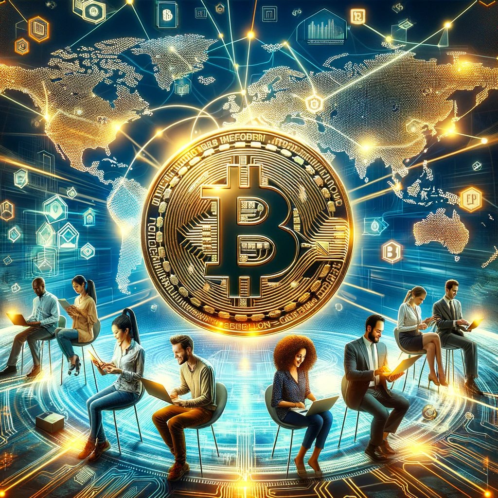 #Bitcoin: Redefining wealth in the digital age. Embrace a currency that grows with technology and connects the globe. #GlobalCurrency #BitcoinInnovation