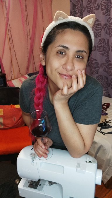 A crazy Karen said she was gonna beat me up today, she didn't. Gonna make and cute outfits and enjoy<a href="/tag/goonette"class="tags"><span>#goonette</span></a>