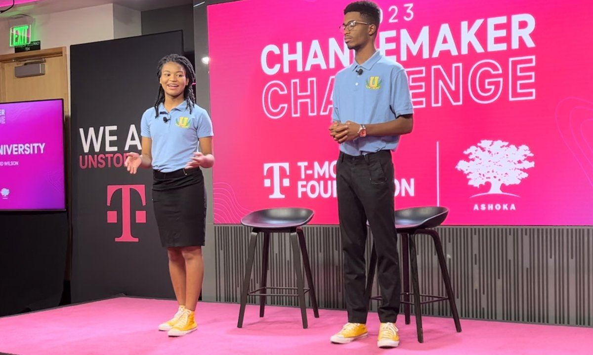 This happened!!! Thank you <a href="/Ashoka/">Ashoka</a> <a href="/Changemakers/">Ashoka Changemakers</a> <a href="/TMobile/">T-Mobile</a> 🙌🏽 t-mobile.com/news/community…