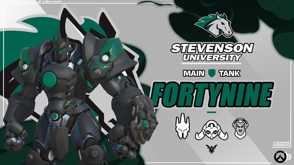 As we enter playoff season, it's time to introduce our Varsity Overwatch Tank...

Meet FortyNine! In his 2nd season with the team, he's already secured a starting spot on the roster, and he's not slowing down any time soon!