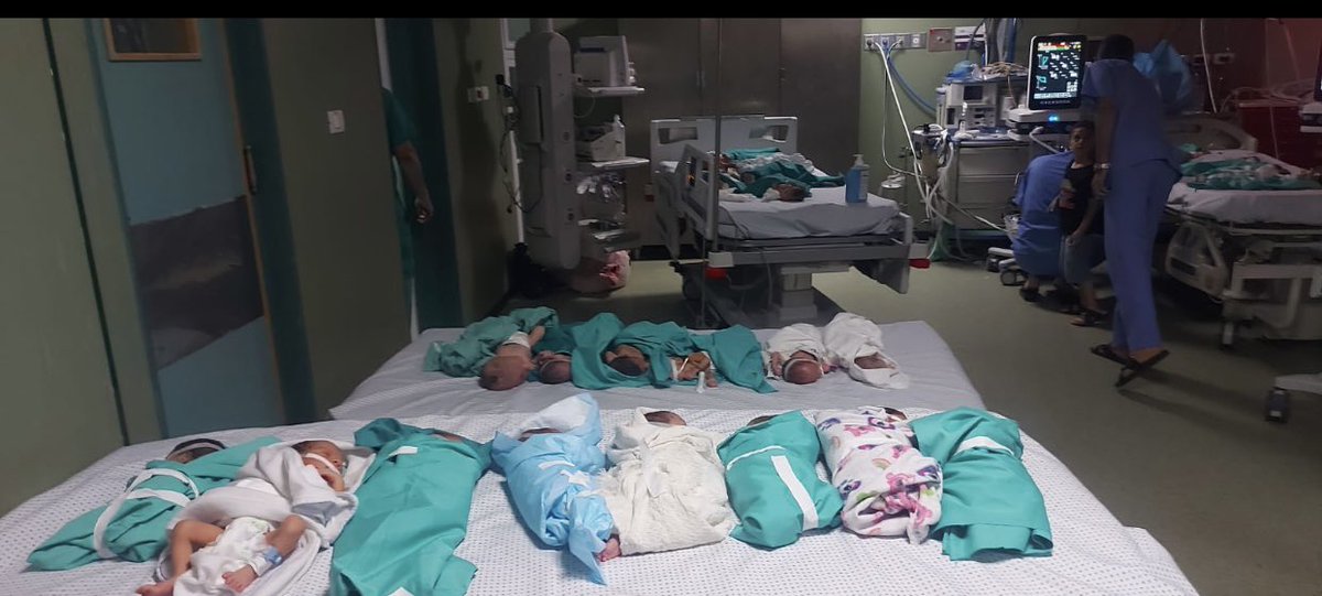 Heartbreaking 💔 What else is there to see before our World Leaders realise the sufferings and pain. Babies dying due to basic support Hospitals require in Gaza. Inhumane! Ceasefire!