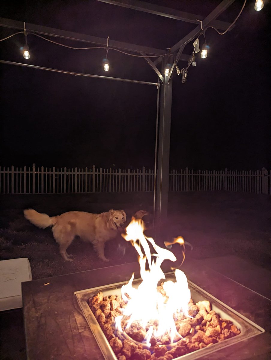 Some days you just need to chase a dirty ball, and sit by the fire.