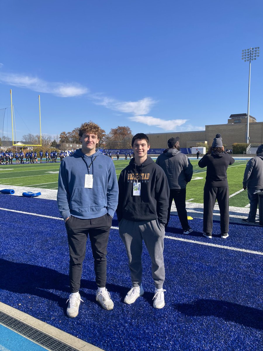 Great game day visit <a href="/EIU_FB/">Eastern Illinois Football</a> .  Thank you for the opportunity <a href="/CoachJ_Walsh/">Jordan Walsh</a> .  Big win over TSU.