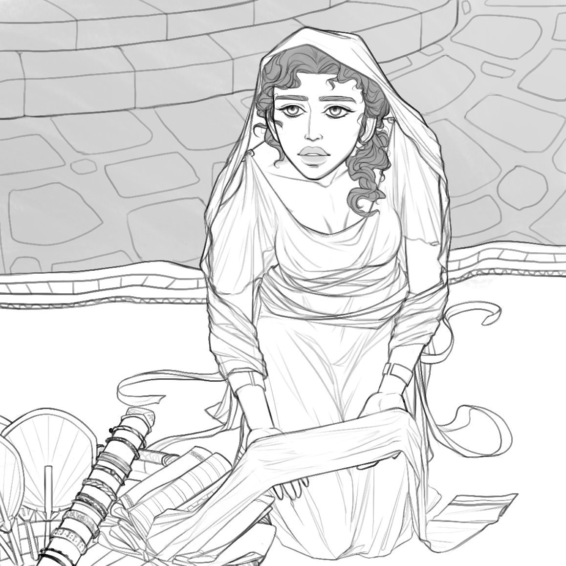 anaidgzz1's tweet photo. Another version of Aarkid.
After the busy travel-times, finally had a chance to get back to this properly ☺️

#oc #ocart #ocsketch #digitalart #digitalillustration #rpcharacter #rp #charactersketch #characterdrawing #wip https://t.co/taVhBaaVdd
