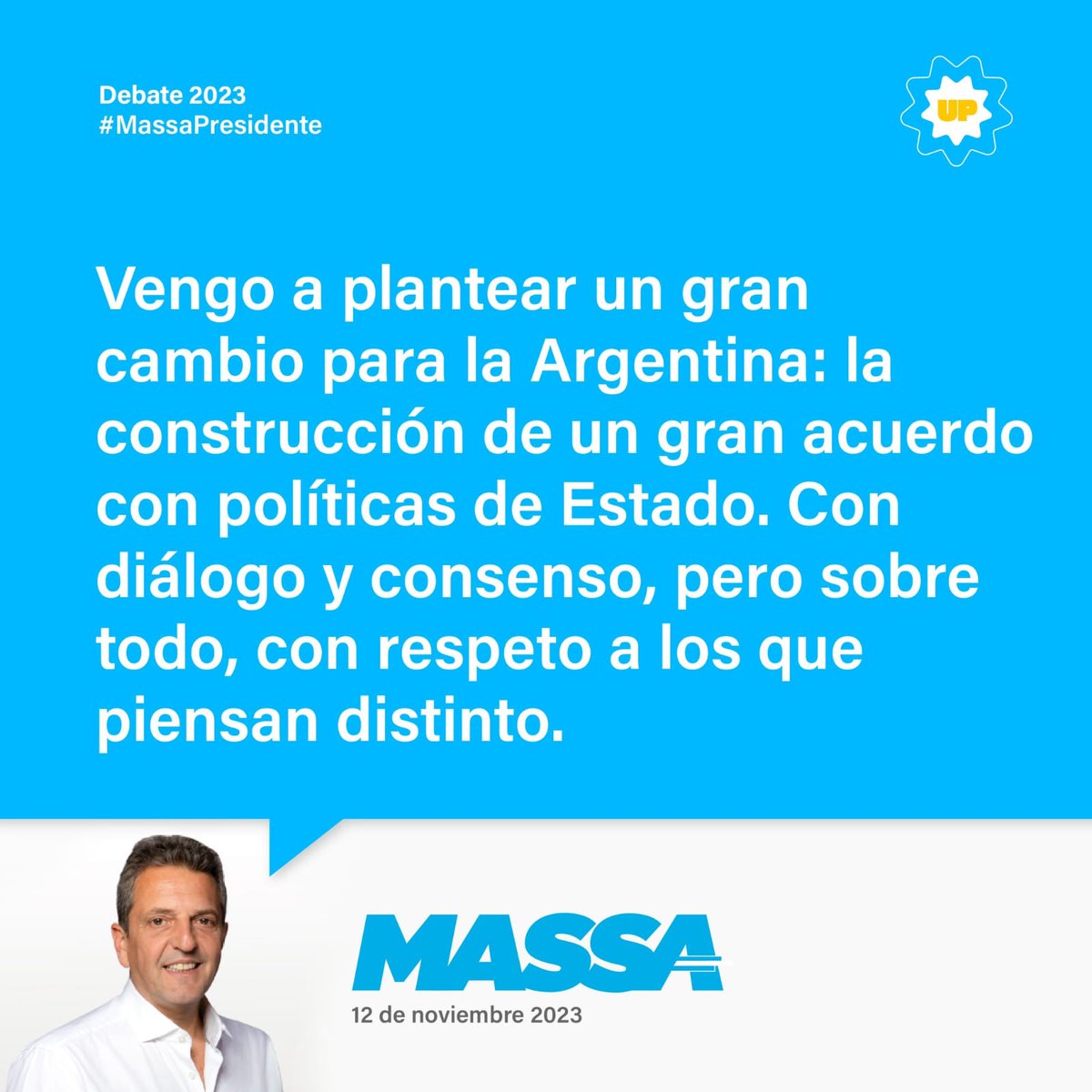 LaCorrienteSL's tweet photo. #MassaPresidente 
#Debate2023 https://t.co/6m0dyhwNmx