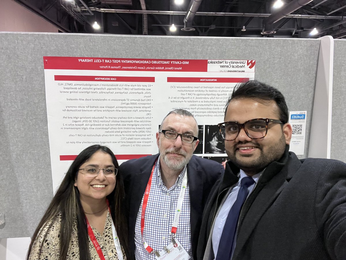 Sai Vikram Alampoondi Venkataramanan (@saialampoondi) on Twitter photo Back in philly after 4 years to attend #AHA23 with some strong representation from <a href="/CvUnmc/">CVMedUNMC</a>. Fun learning sessions, meetups with old friends & mentors and poster presentation made a great recipe for Diwali away from home!
<a href="/Pooh_Velagapudi/">Poonam Velagapudi</a> <a href="/DaHuskers/">Daniel R. Anderson</a> <a href="/ShaneTsaiMD/">Shane Tsai</a> Back in philly after 4 years to attend #AHA23 with some strong representation from <a href="/CvUnmc/">CVMedUNMC</a>. Fun learning sessions, meetups with old friends & mentors and poster presentation made a great recipe for Diwali away from home!
<a href="/Pooh_Velagapudi/">Poonam Velagapudi</a> <a href="/DaHuskers/">Daniel R. Anderson</a> <a href="/ShaneTsaiMD/">Shane Tsai</a>