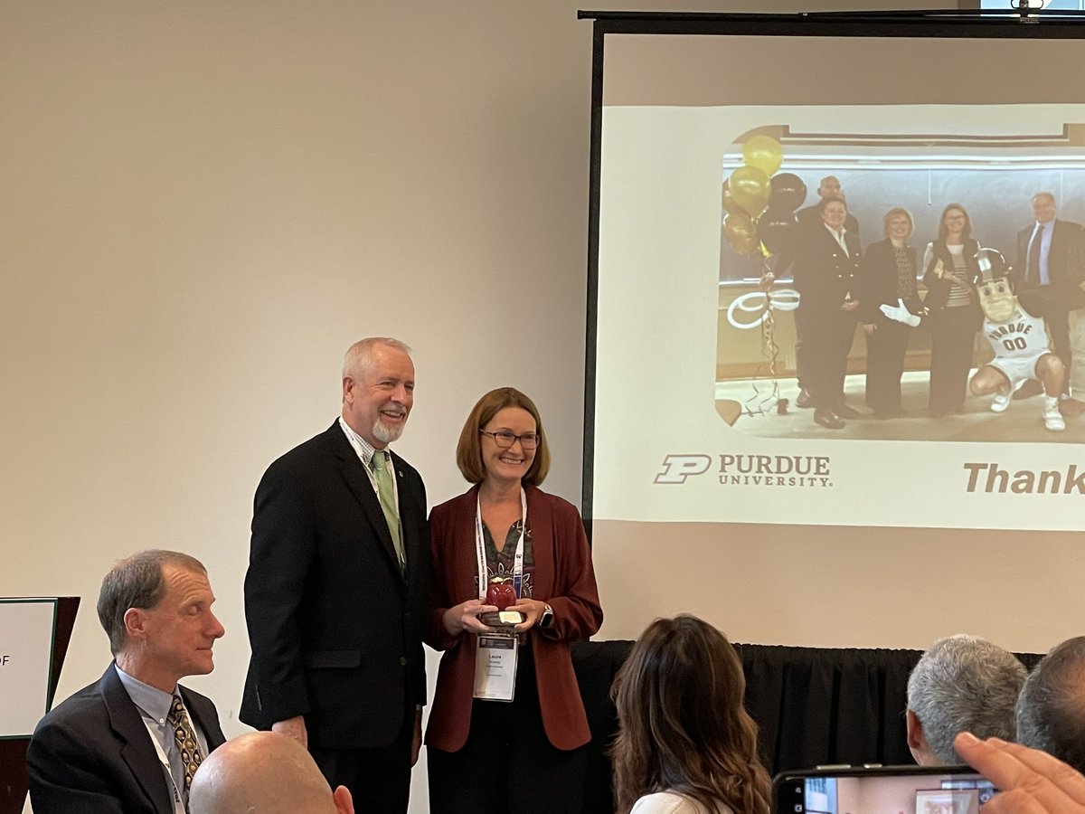 Congratulations to Dr. Laura Bowling on receiving a USDA Excellence in College and University Teaching Award!  <a href="/PurdueAg/">Purdue Agriculture</a> <a href="/PurdueAgronomy/">Purdue Agronomy</a> <a href="/NresPurdue/">Purdue University NRES</a>