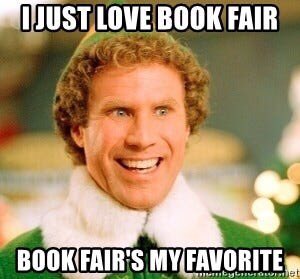 Hey @CaradocPS the Book Fair is here!! Don’t forget to bring your money.