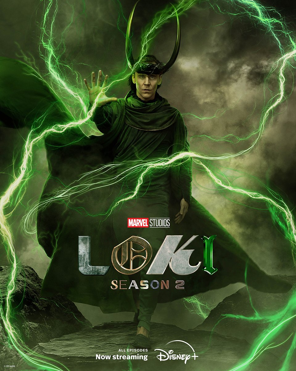 God Loki. All episodes of #Loki Season 2 are now streaming on @DisneyPlus.