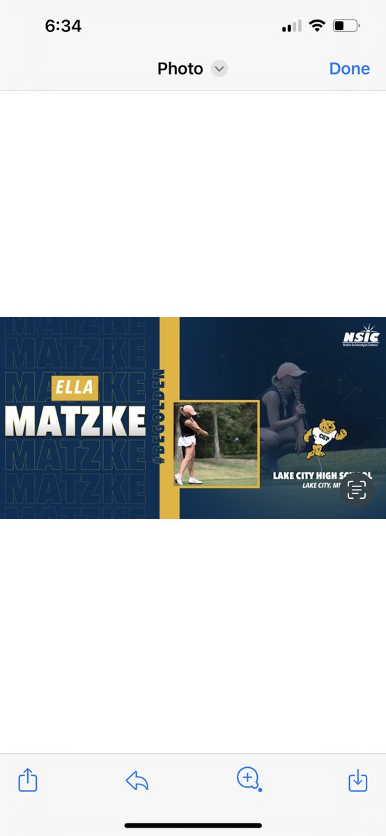 LC Girls Golf is very proud of you, Ella!👏🏼👏🏼 Ella will be continuing her academic and golf career at the D2 level at Concordia University, St. Paul!👍🏻🏌️‍♀️⛳️😊
#gobears
#rolltigs