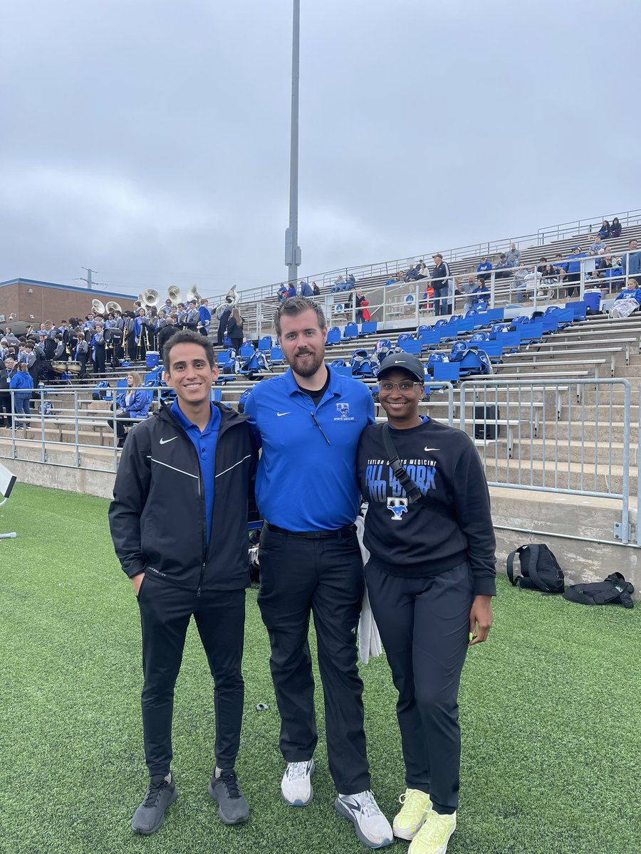 Shoutout to our 23-24 AT staff (Mr. Vallejo, Mr. Fletcher and Coach T). 

We would like to introduce our new Assistant AT, Dan Fletcher. We are excited to have you join the JET Athletic Training Program, and can’t wait to share new experiences along this journey.
