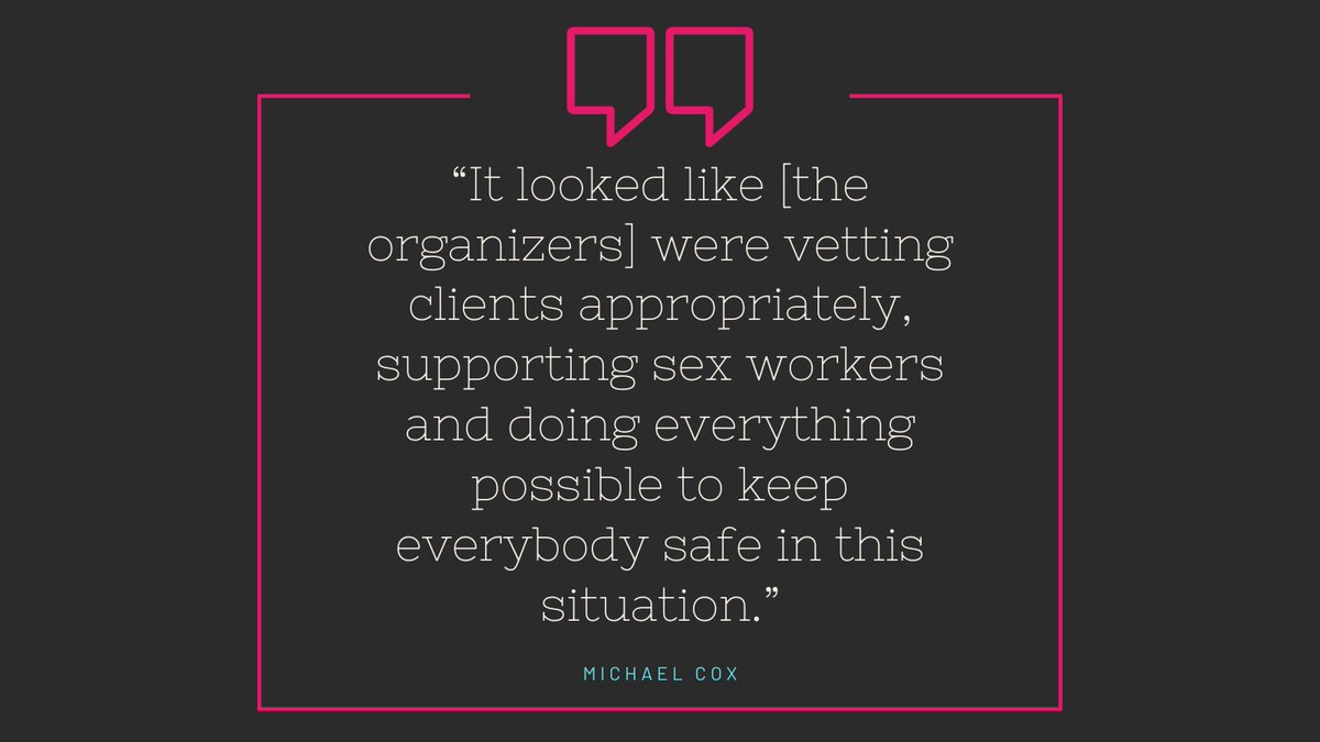 The Department of Justice made several arrests in a high profile sex work business. We have read nothing to suggestion anyone did harmful to the workers and are disappointed this arrest took place. The resources could have been used to support street based workers and other