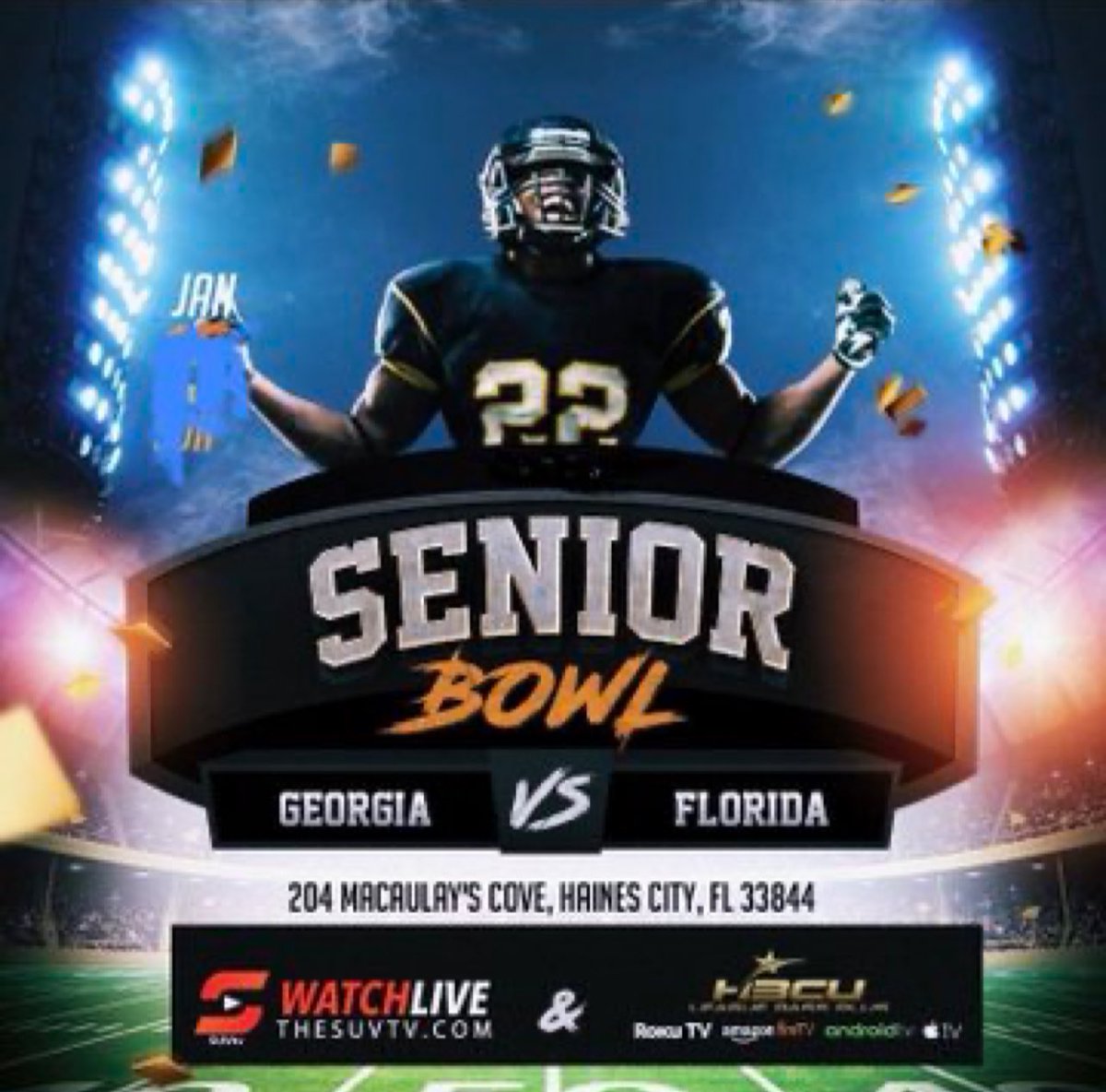 Thankful to have received an invite to the Georgia VS Florida Senior Bowl!! <a href="/OreyFerrell/">Orey Ferrell</a> <a href="/NwGaFootball/">NwGa Football</a> <a href="/RecruitGeorgia/">Recruit Georgia</a> #GeorgiavsFloridaHSAllStarGame
 #BeatFlorida <a href="/PullumTyler/">Coach Tyler Pullum</a>