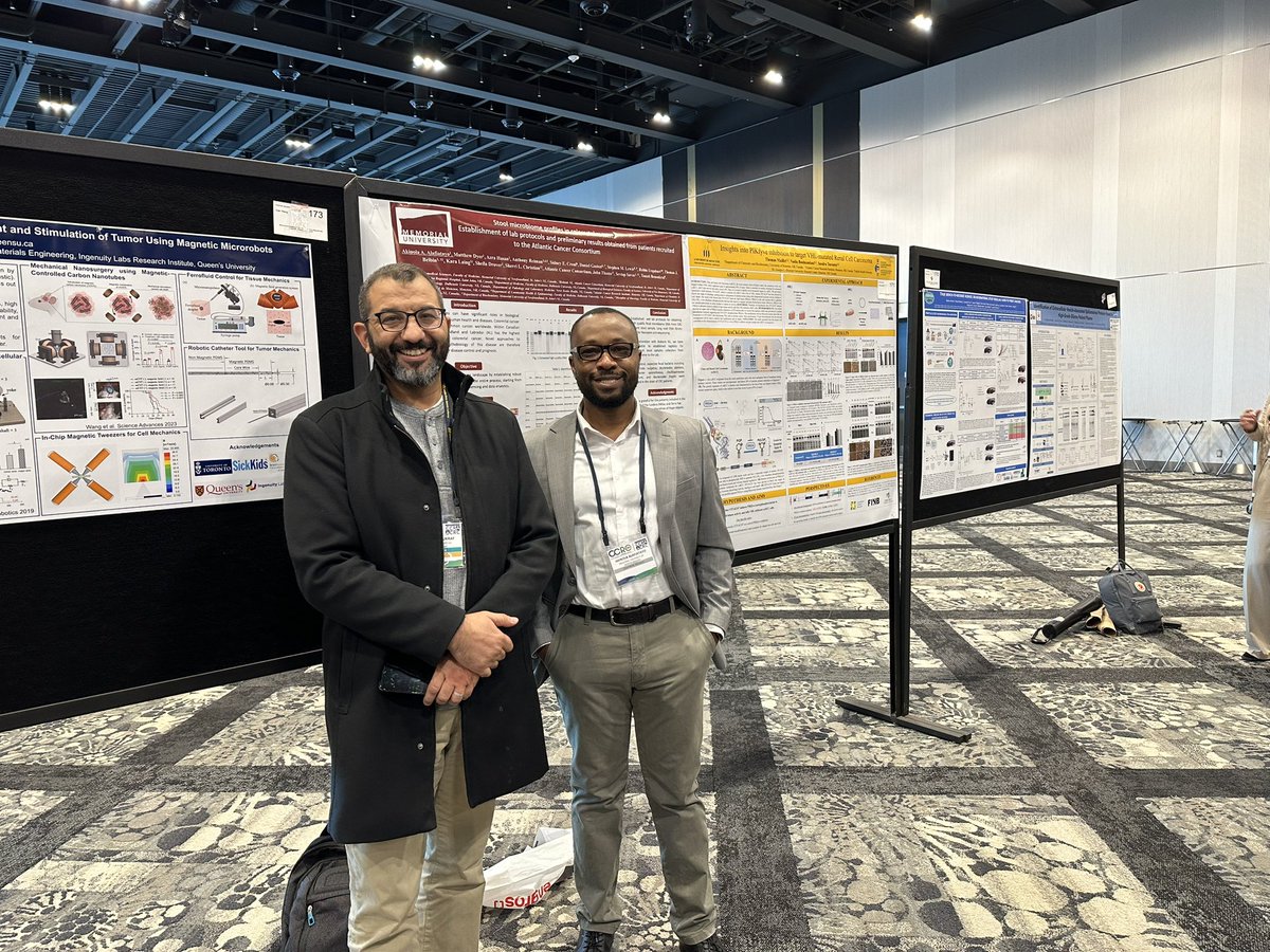 Thrilled to share our research (Atlantic Cancer Consortium) through oral and poster presentations at #CCRA2023! Grateful for the opportunity to contribute to the conversation on cutting-edge cancer research. #research #ScienceImpact