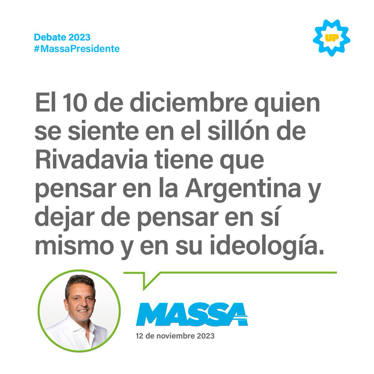 #Debate2023 • #MassaPresidente 🇦🇷