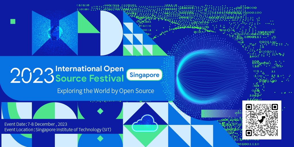 ApacLinux's tweet image. LFOSSA&apos;s recommended event in Asia Pacific: International Open Source Festival Singapore, Dec 7 - 8, 2023. Now, CFP is on!! Come and Join us!! 
 For more details, please visit: iosfestival.com