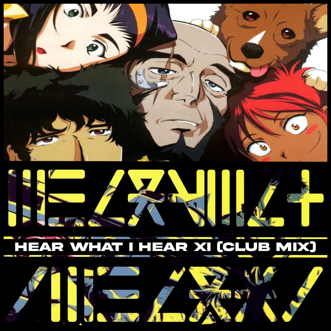 🧍🏻‍♂️Hey y’all it’s been too long!!! 

🚨HEAR WHAT I HEAR XI shock drop tomorrow at noon!🚨 

been playing more club type sets over the last year so a mix full of edits I’ve made for those sounded like a good idea :) can’t wait for y’all to hear it