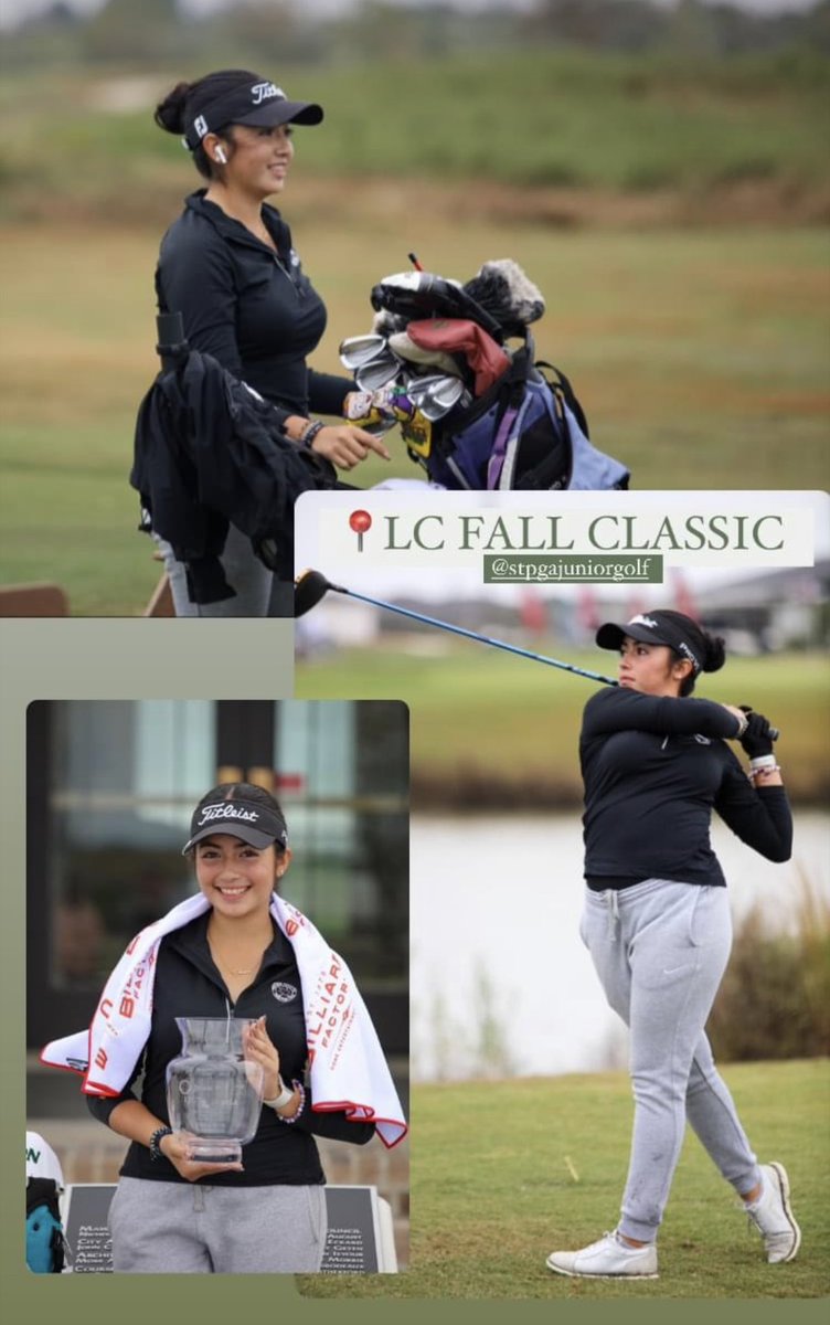 JVGolf (@jvillgolf) on Twitter photo CONGRATULATIONS to Daniela Palmeros for winning 1st place at a <a href="/stpgajuniorgolf/">STPGA Junior Golf</a> tournament in Louisiana this weekend! Looking forward to getting the season started this week at the State Preview! 💜💛🏆⛳️ <a href="/JerseyVillageHS/">Jersey Village HS</a> <a href="/jvhsprincipal/">Ms. Wiley</a> <a href="/CFISDAthletics/">CFISDAthletics</a> CONGRATULATIONS to Daniela Palmeros for winning 1st place at a <a href="/stpgajuniorgolf/">STPGA Junior Golf</a> tournament in Louisiana this weekend! Looking forward to getting the season started this week at the State Preview! 💜💛🏆⛳️ <a href="/JerseyVillageHS/">Jersey Village HS</a> <a href="/jvhsprincipal/">Ms. Wiley</a> <a href="/CFISDAthletics/">CFISDAthletics</a>