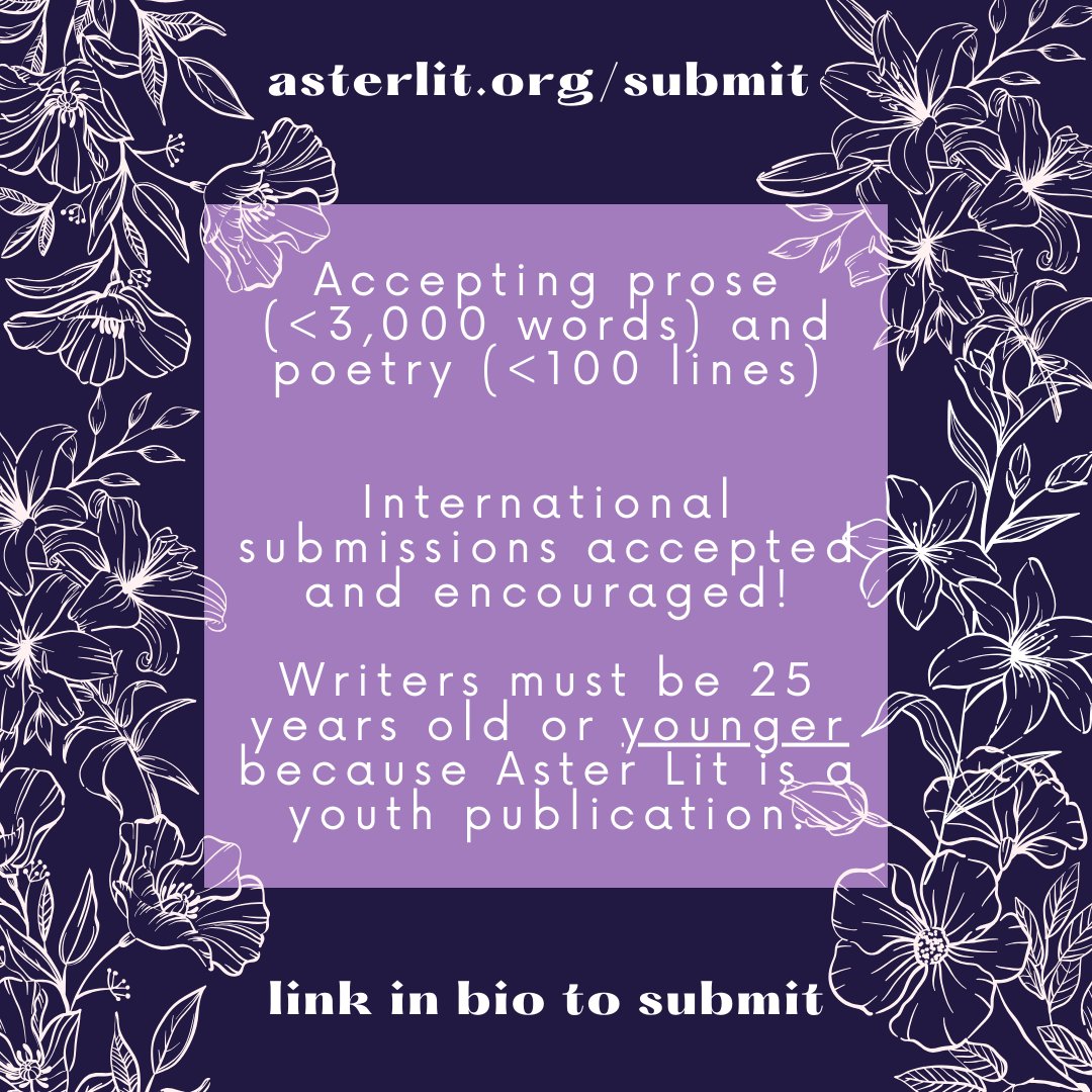 THREE DAYS LEFT TO SUB TO ISSUE 10: LACUNA ✨

Send us your evocative, genre-bending, never-seen-before takes on gaps, resonance, and untranslatability. As always, submissions are free and we’re excited to read your work!