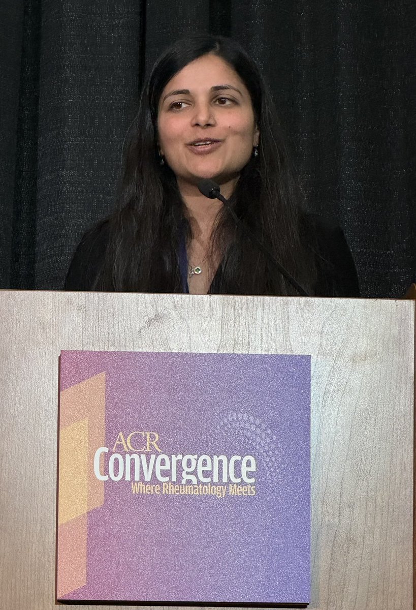 Congrats to UW Dr Shivani on two fantastic oral presentations on HCQ levels and renal atherosclerosis in lupus today! <a href="/uw_medicine/">University of Wisconsin Department of Medicine</a> <a href="/uwsmph/">UW School of Medicine and Public Health</a>