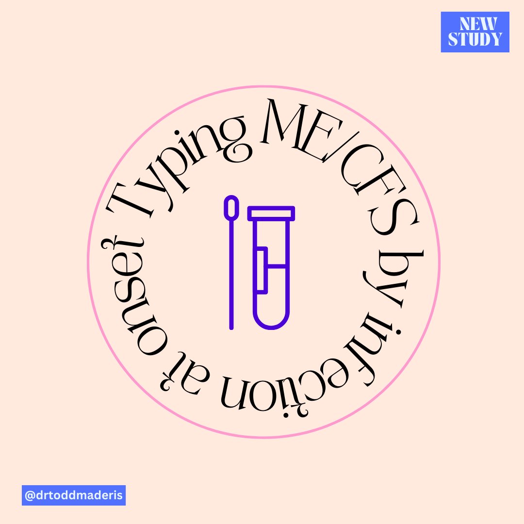 [NEW STUDY] Typing #MECFS by infection at onset

One of the hallmark features of ME/CFS is the onset occurred following an infection. There are no laboratory tests available to diagnose ME/CFS and no effective treatments exist. The DecodeME study is a large population-based study…