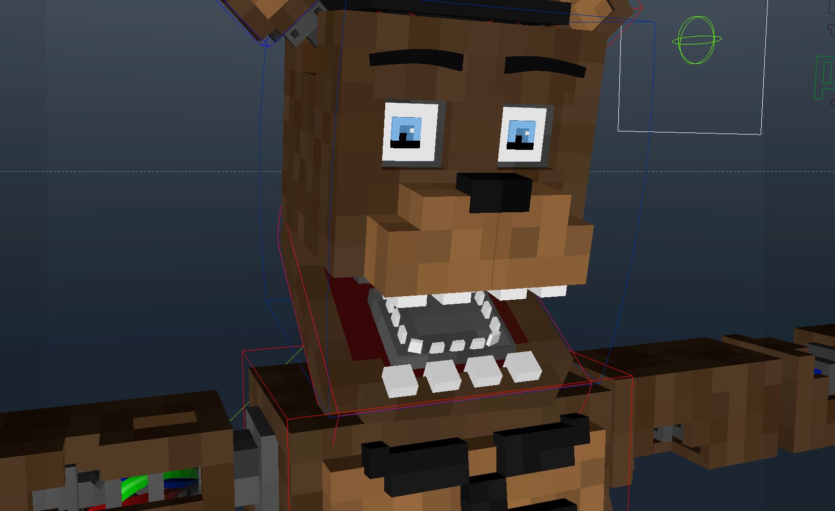 Withered Freddy - Five Nights at Freddy's 2 Minecraft Skin