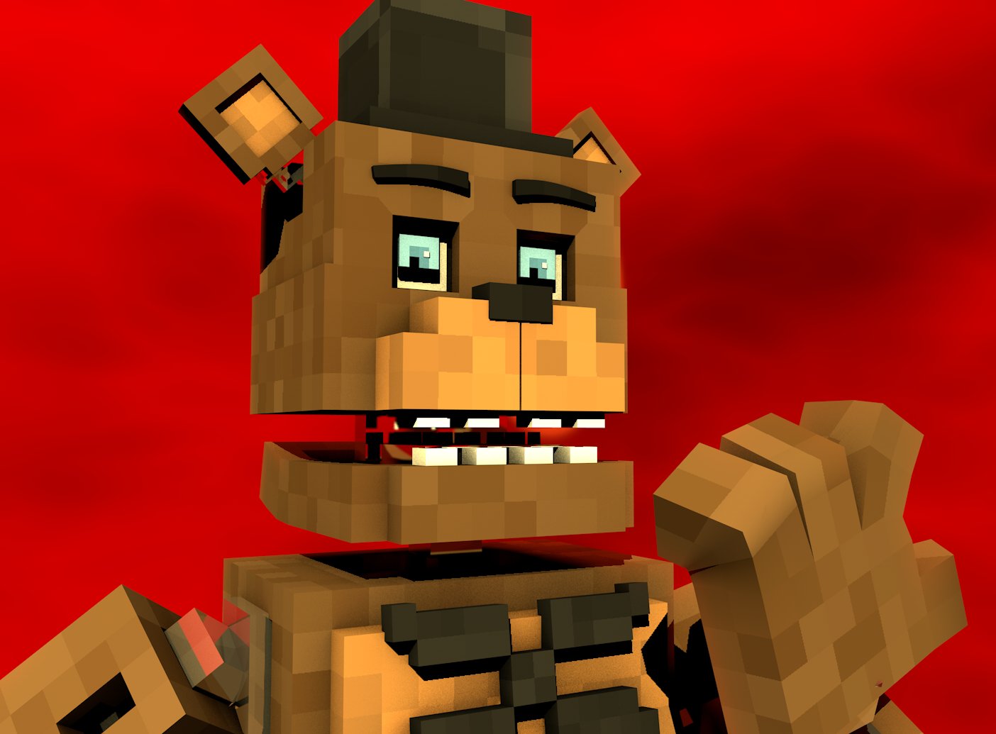 Withered Freddy [FNAF 2] Minecraft Skin